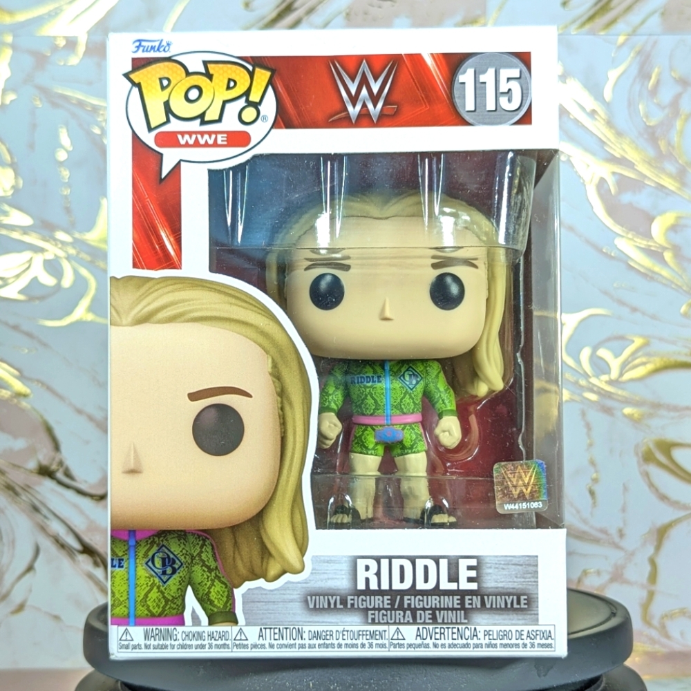 Funko Pop WWE Riddle 115, MIB